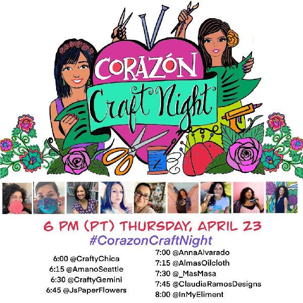 Corazon Craft Night
