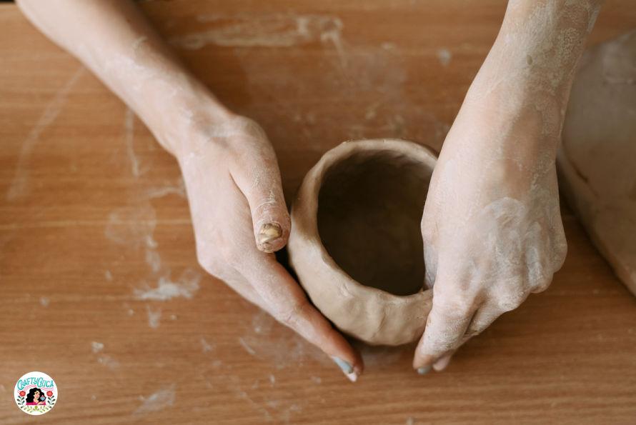 hand built ceramic bowl