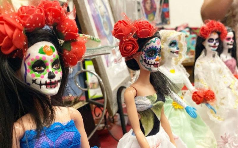 Day of the Dead Barbies