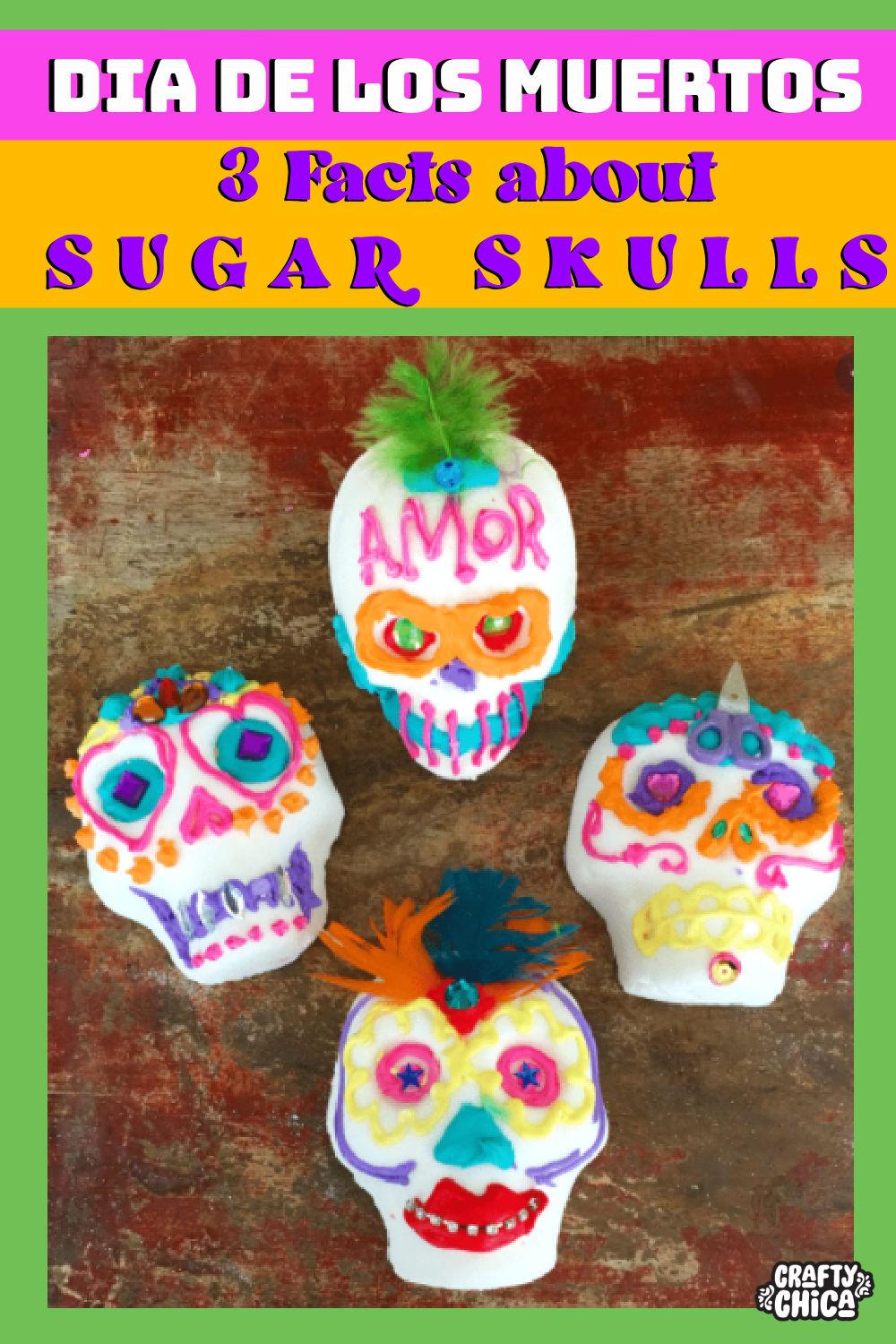 3 facts about sugar skulls! #cr