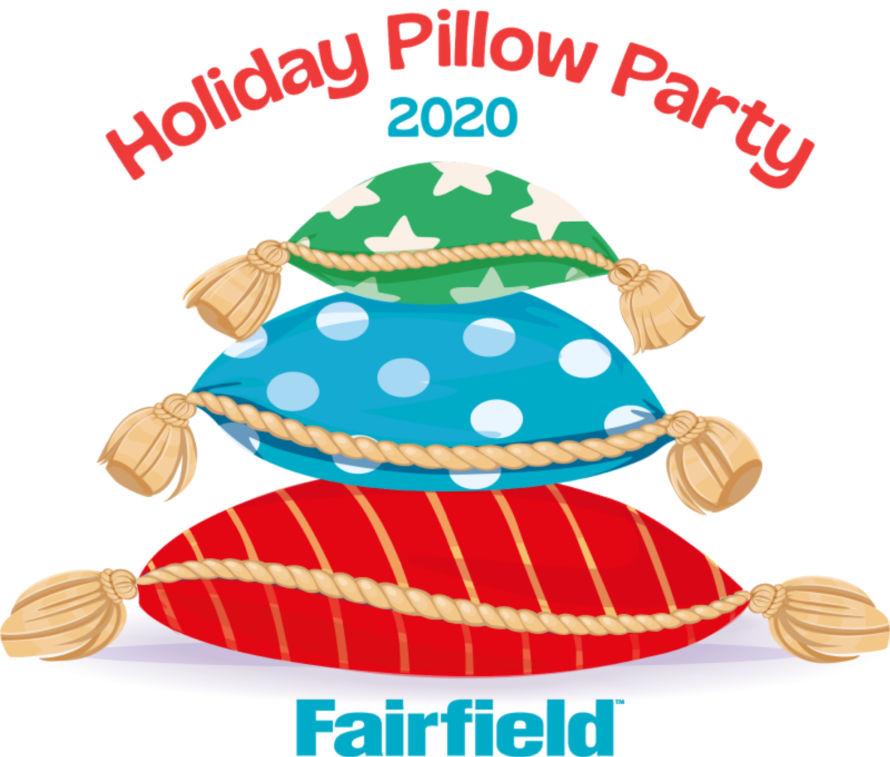 Holiday pillow party