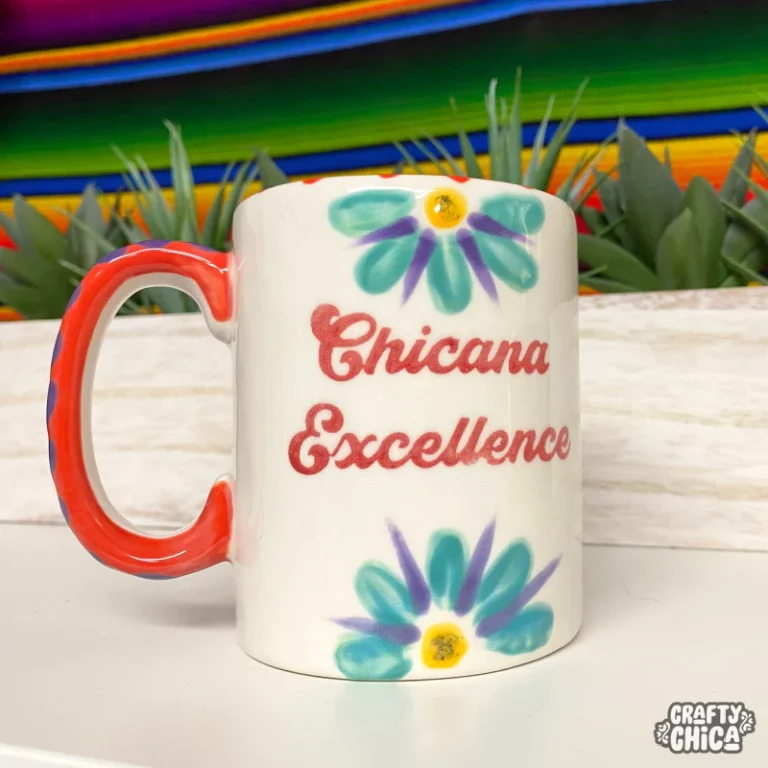 chicana excellence mug