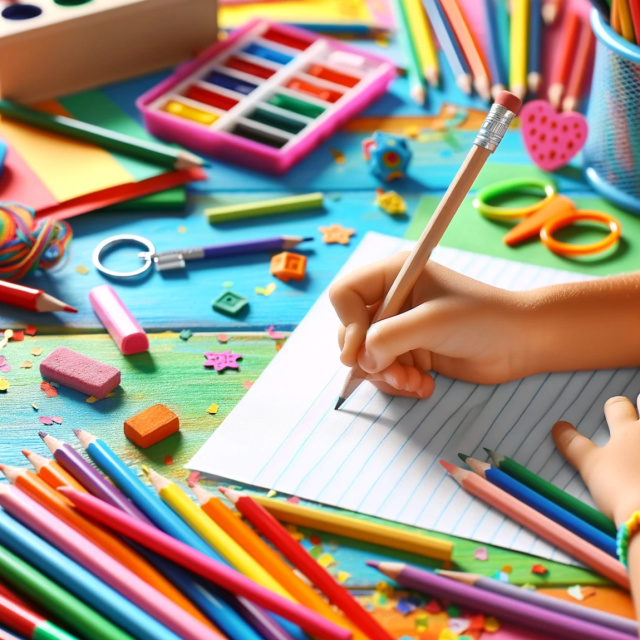 kid writing a letter - Father's Day gifts that don't cost a thing
