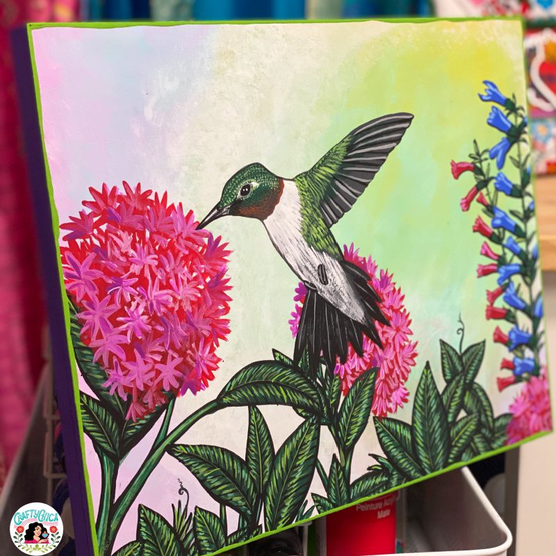 el colibri painting
