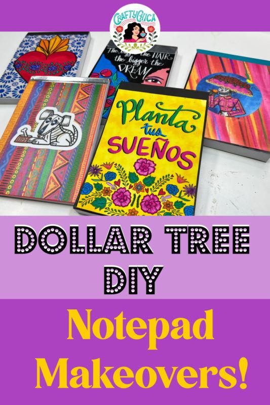 Dollar Tree Craft: DIY Notepads