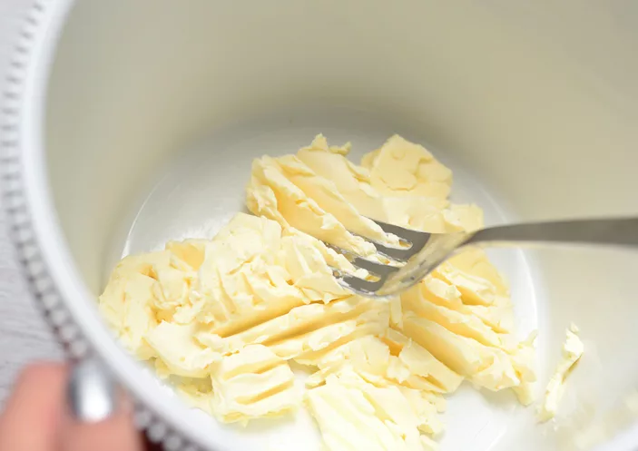 softened butter