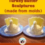 turkey butter sculptures