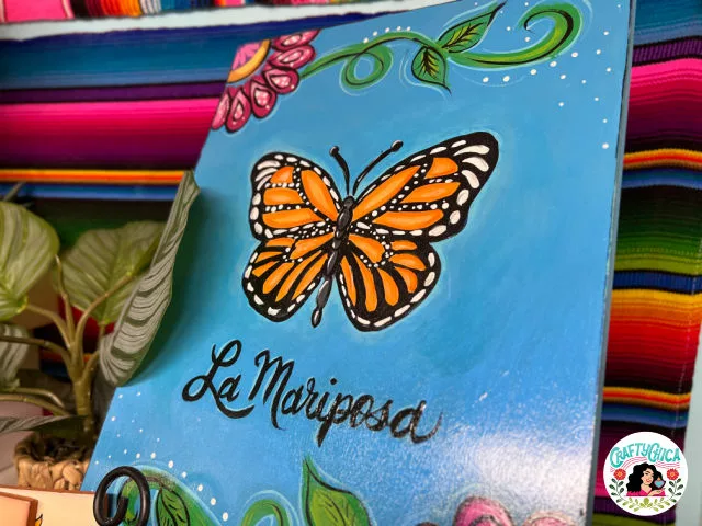mariposa canvas painting
