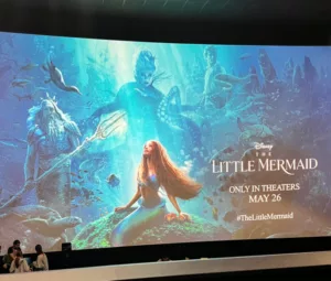 The Little Mermaid screening night.
