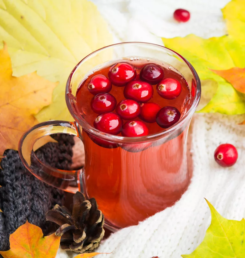 hot cranberry drink