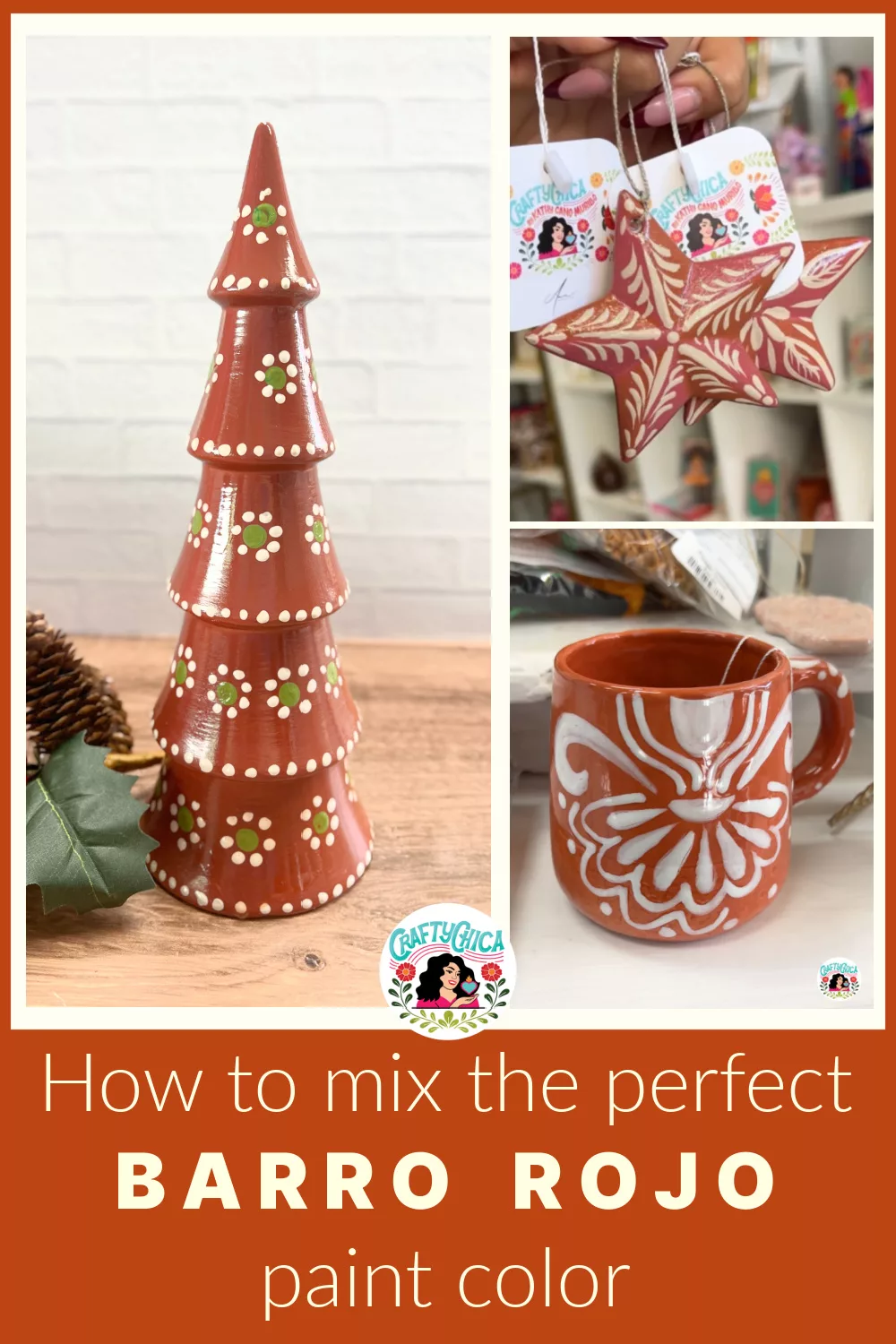 ideas for Barro Rojo: DIY faux terracotta red clay pottery 