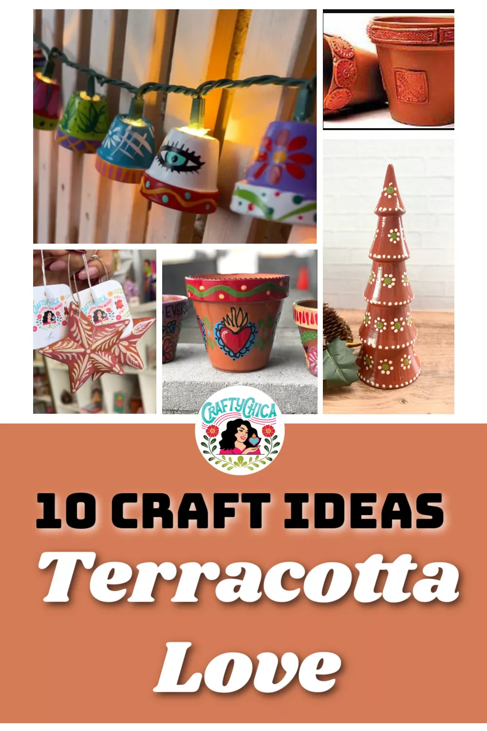 10 ideas for terracotta crafts
