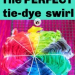 tie-dye swirl