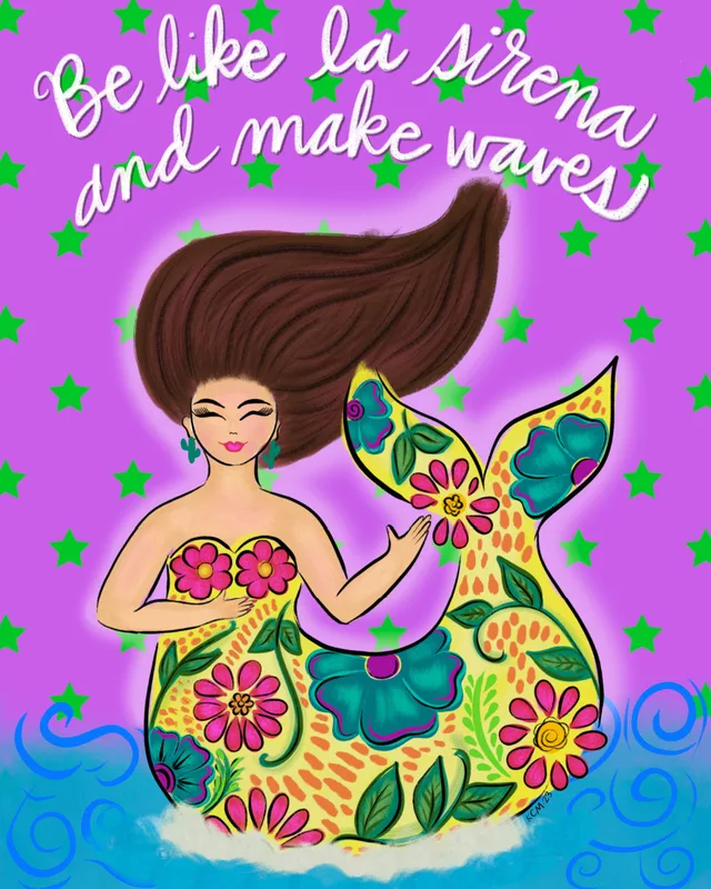 Crafty Chica illustration - Viva las crafty chicas: Quotes for International Women's Day