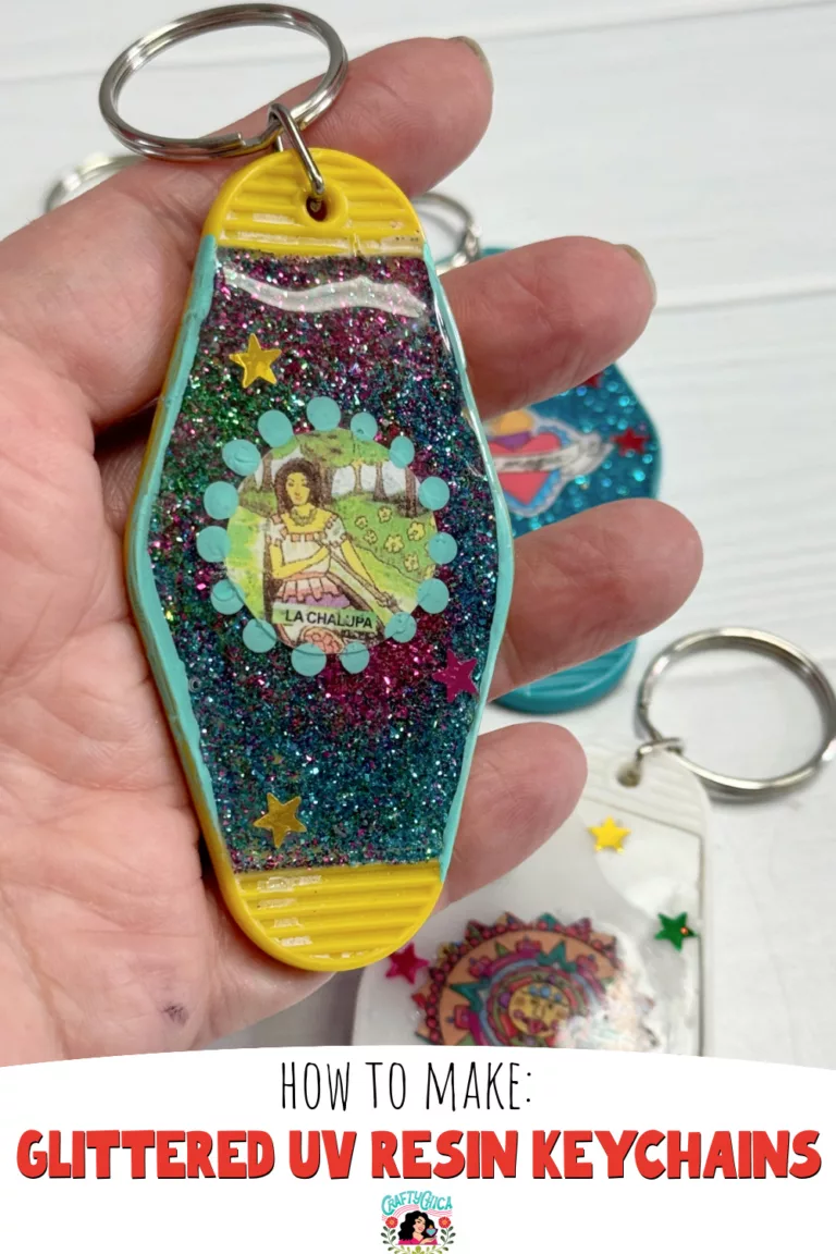 How to make uv resin keychains