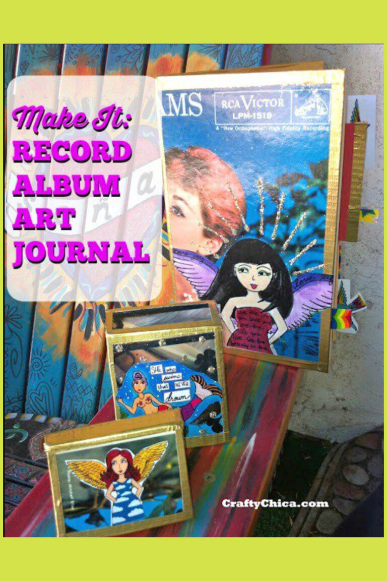 DIY Record Album Junk Journal