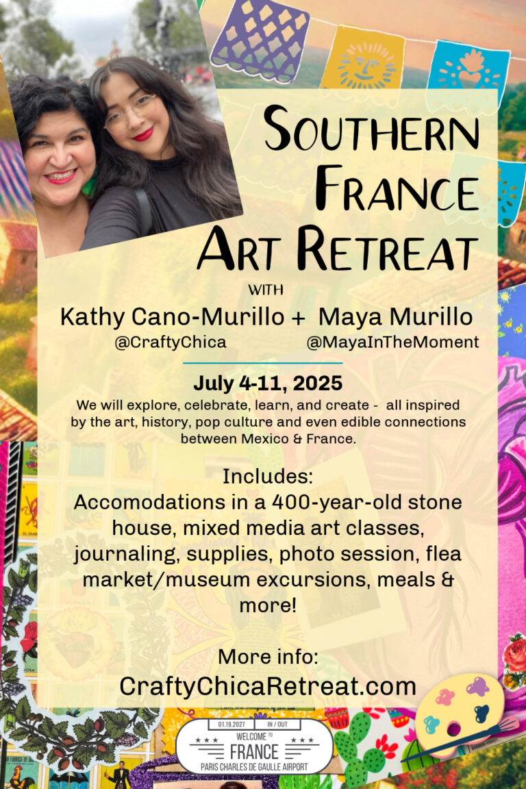 crafty chica france flyer