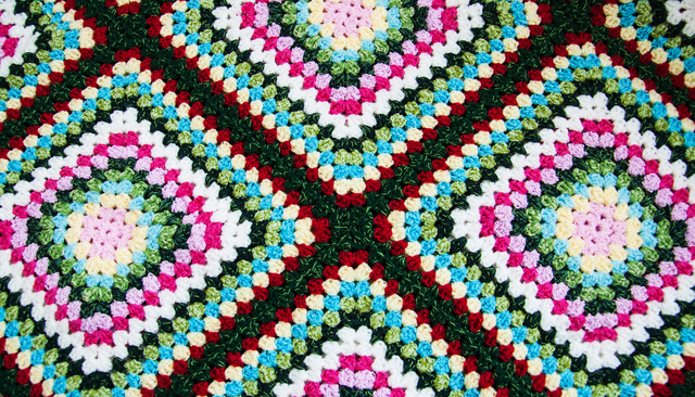 crochet granny squares