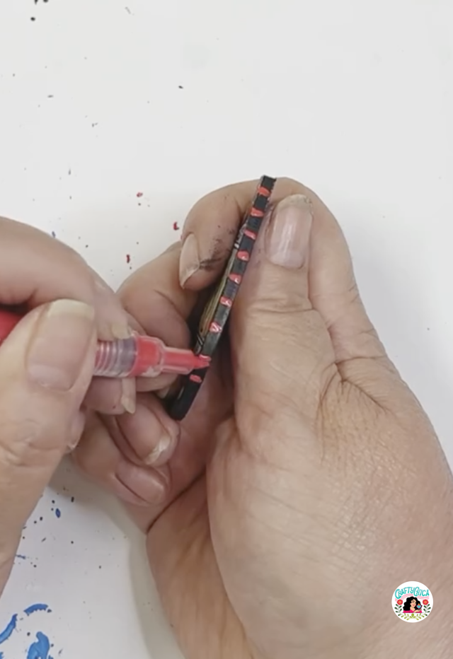 DIY Loteria earrings