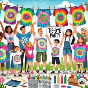 tie-dye party