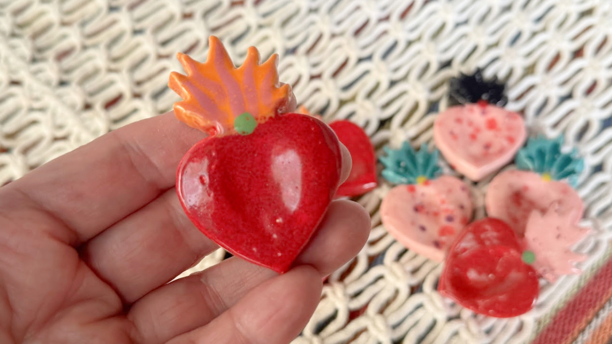 how to make worry stones from clay