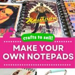 Notepads made with The Cinch