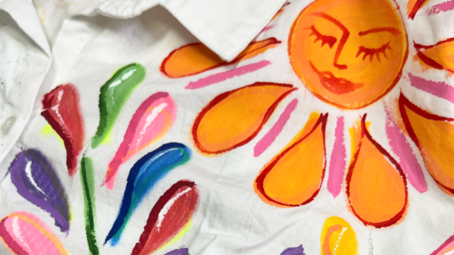 crafty chica altered shirt